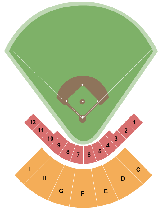 Margie Wright Diamond Baseball Seating Chart