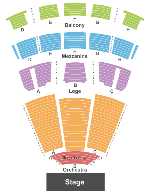 Marina Civic Center End Stage Seating Chart