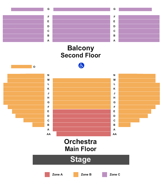 Marines Memorial Theatre Seating Chart