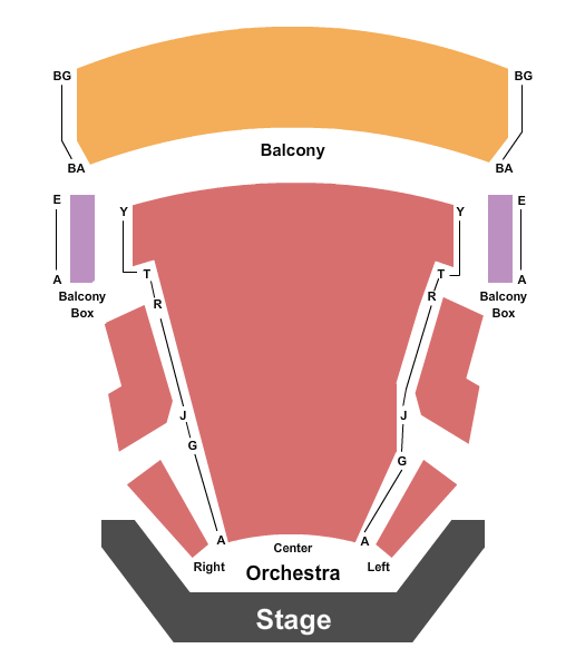 Marion Cultural and Civic Center Seating Chart