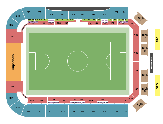 Lynn Family Stadium Soccer 2 Seating Chart