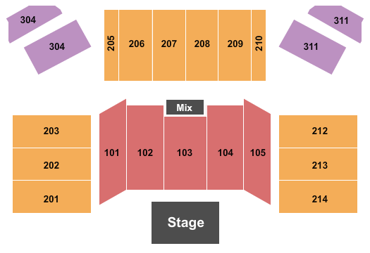 Hard Rock Live At Etess Arena seating chart event tickets center