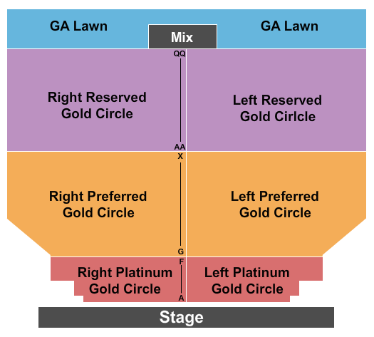 Marks and Harrison Amphitheater Endstage 2 Seating Chart