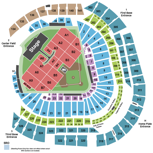 loanDepot park Pink Seating Chart