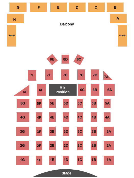 Marquee Theatre - AZ Steel Panther Seating Chart