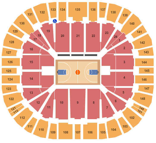 Marriott Center Basketball Seating Chart