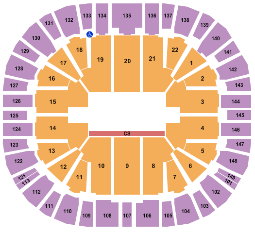 Marriott Center Dance 2 Seating Chart