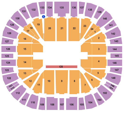 Marriott Center Endstage Seating Chart