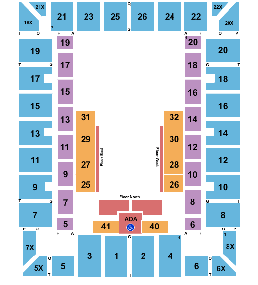 Martin Luther King Jr. Arena Big Apple Circus Seating Chart