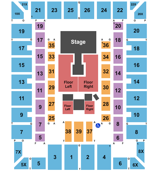 Martin Luther King Jr. Arena Chris Tomlin Seating Chart