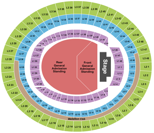 Marvel Stadium Oasis Seating Chart