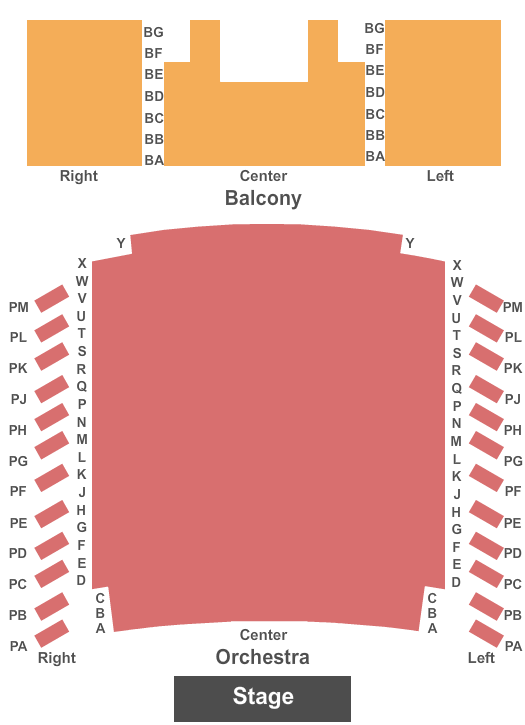 Maryland Hall For The Creative Arts End Stage Seating Chart