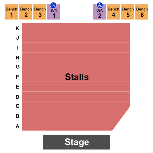 Marylebone Theatre Endstage Seating Chart