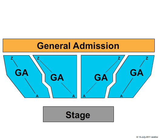 Marymoor Park General Admission Seating Chart