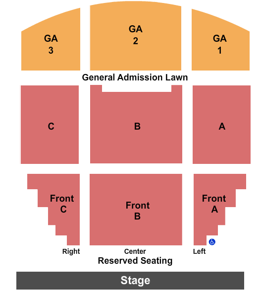 Marymoor Park Standard Seating Chart