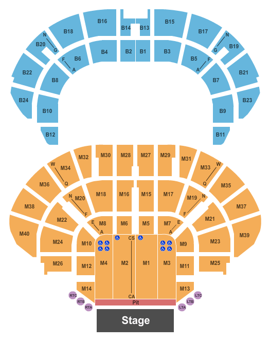 Nob Hill Masonic Center Seating Chart