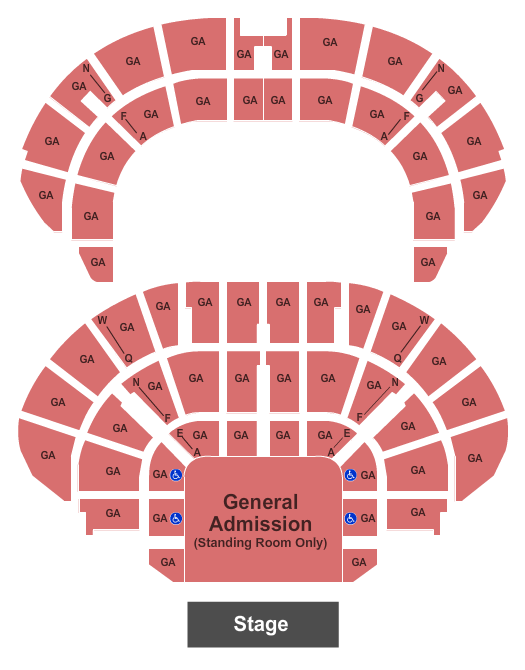 Masonic Cleveland Seating Chart