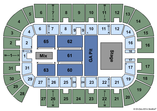 Massmutual Center Alan Jackson Seating Chart