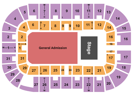 Massmutual Center Next Event Seating Chart