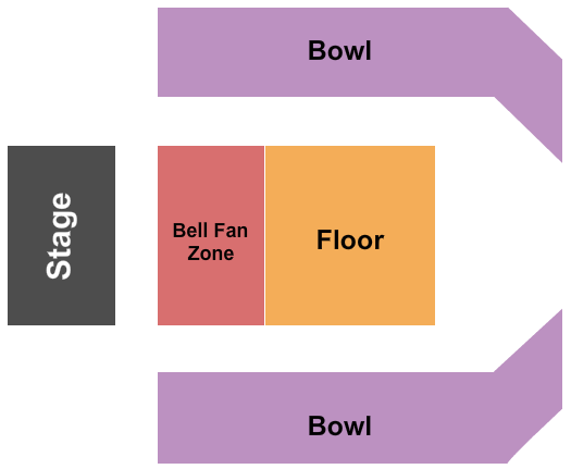 Mattamy Athletic Centre at the Gardens Endstage Seating Chart