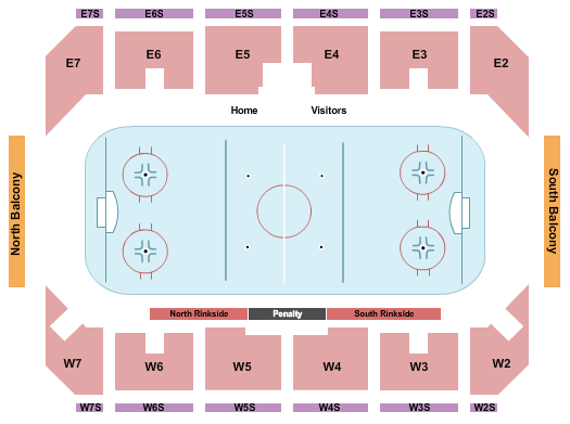 Mattamy Athletic Centre at the Gardens Hockey Seating Chart