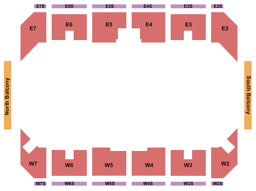 Mattamy Athletic Centre at the Gardens Open Floor Seating Chart