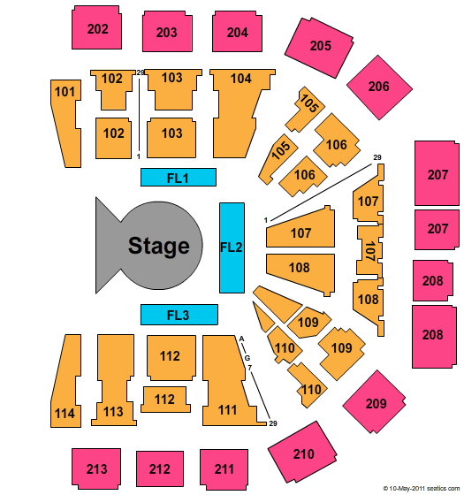 Matthew Knight Arena Cirque du Soleil Dralion Seating Chart