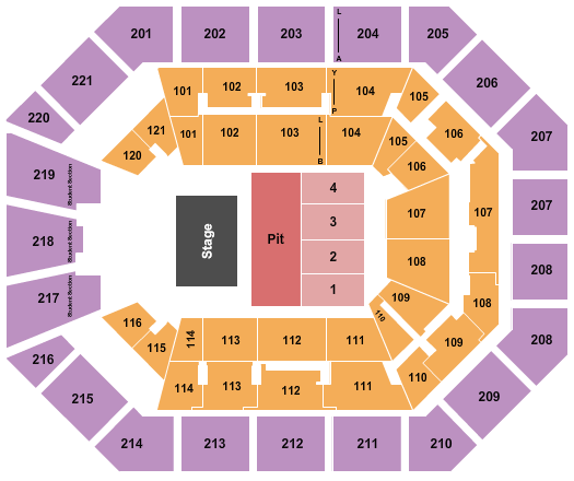 Matthew Knight Arena Dierks Bentley Seating Chart