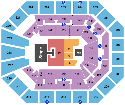Matthew Knight Arena Next Event Seating Chart