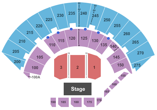 Mayo Civic Center Arena Celtic Woman Seating Chart