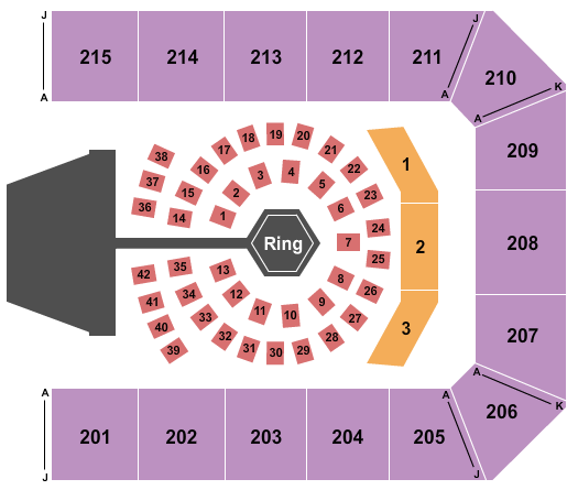 Mayo Civic Center Auditorium Fighting Seating Chart