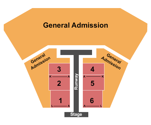 Mayo Clinic Health System Event Center Endstage Runway Seating Chart