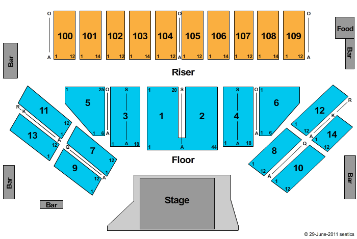 McAllen Convention Center Espinoza Paz Seating Chart