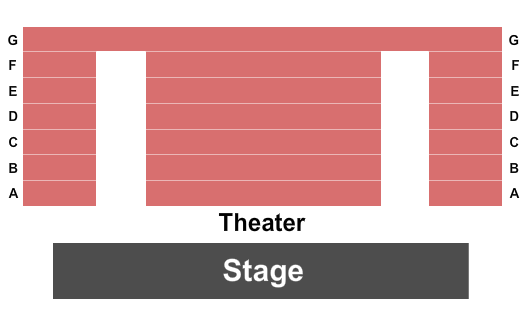 McEwen Theatre At Kay Meek Arts Centre Endstage Seating Chart
