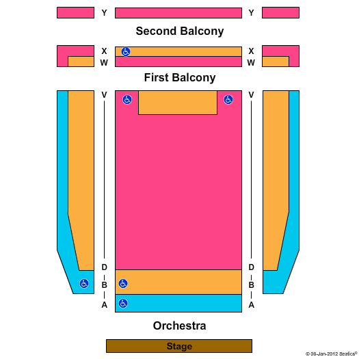 Mcguire Proscenium Stage - Guthrie Theater Proscenium Seating Chart