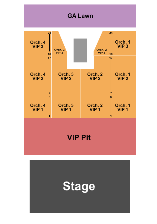 McHenry Petersen Park End Stage 2 Seating Chart