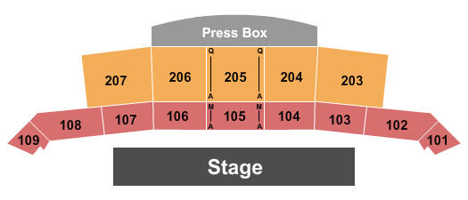 McKinney ISD Stadium DCI Seating Chart