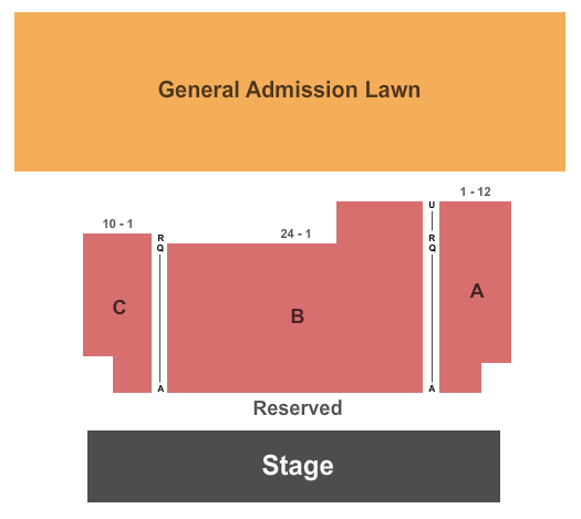 McMenamins Historic Edgefield Amphitheater Seating Chart