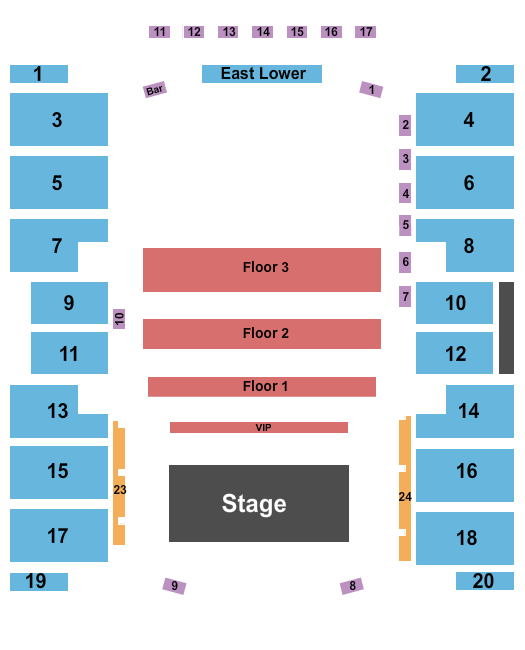 McMorran Arena at McMorran Place Travis Tritt Seating Chart