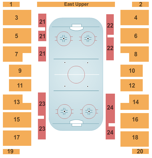 Wolves Hockey Seating Chart