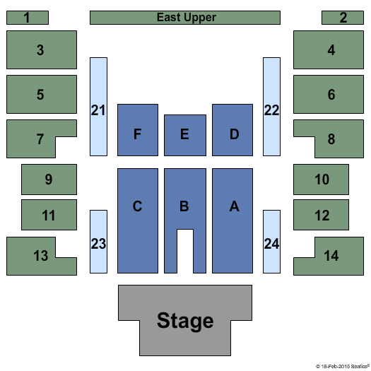 McMorran Arena at McMorran Place Newsboys Seating Chart