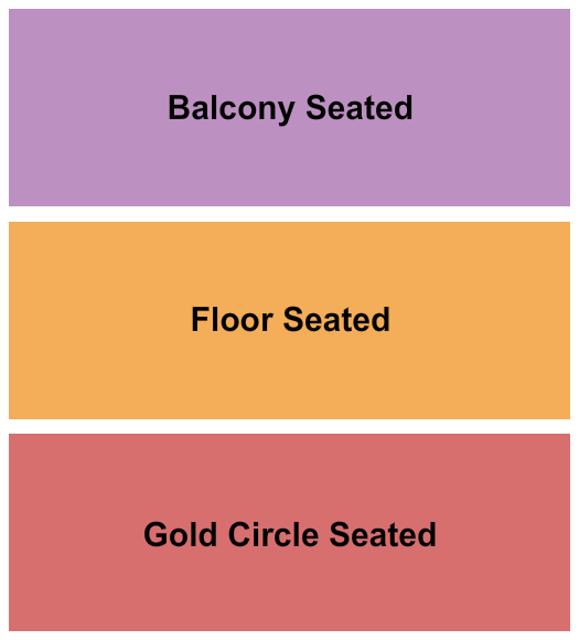 McNear's Mystic Theatre GC/Floor & Balcony Seated Seating Chart