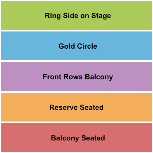 Mystic Theatre Wrestling Seating Chart