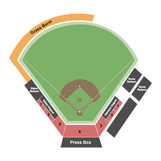 McWhorter Stadium Softball Seating Chart