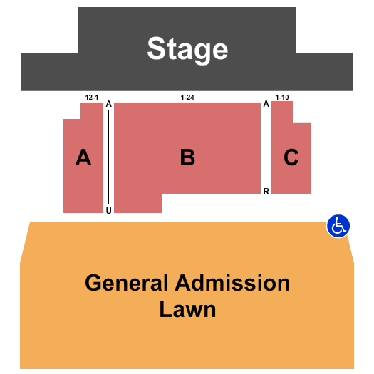 seating chart for McMenamins Grand Lodge - Reserved/GA 2 - eventticketscenter.com