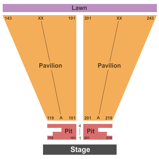 Meadow Brook Theatre Seating Chart