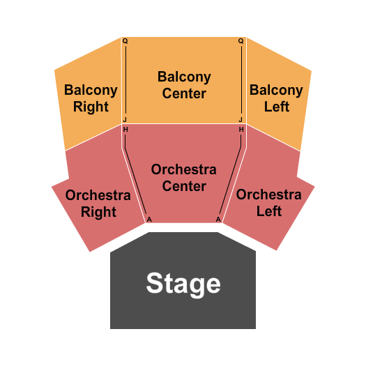 Meadowvale Theatre Seating Chart
