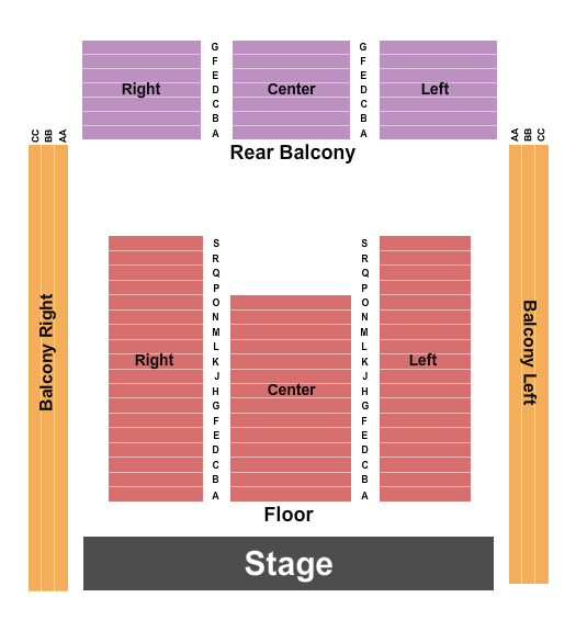 Mechanics Hall Endstage Seating Chart