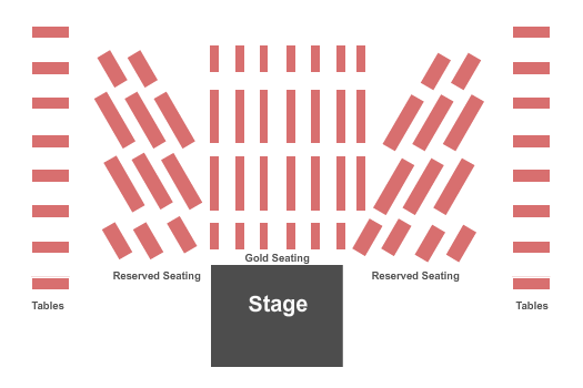 Medina Entertainment Center General Admission Seating Chart