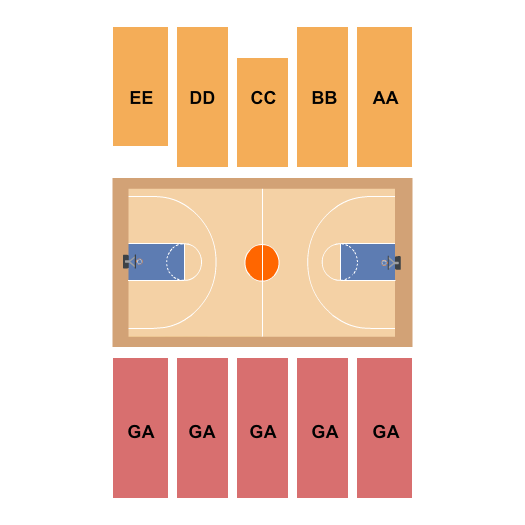 Melvin Price Convocation Center Basketball Seating Chart